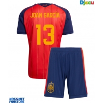 Španjolska Joan Garcia #13 Domaci Dres za djecu SP 2026 Kratak Rukav (+ Kratke hlače)
